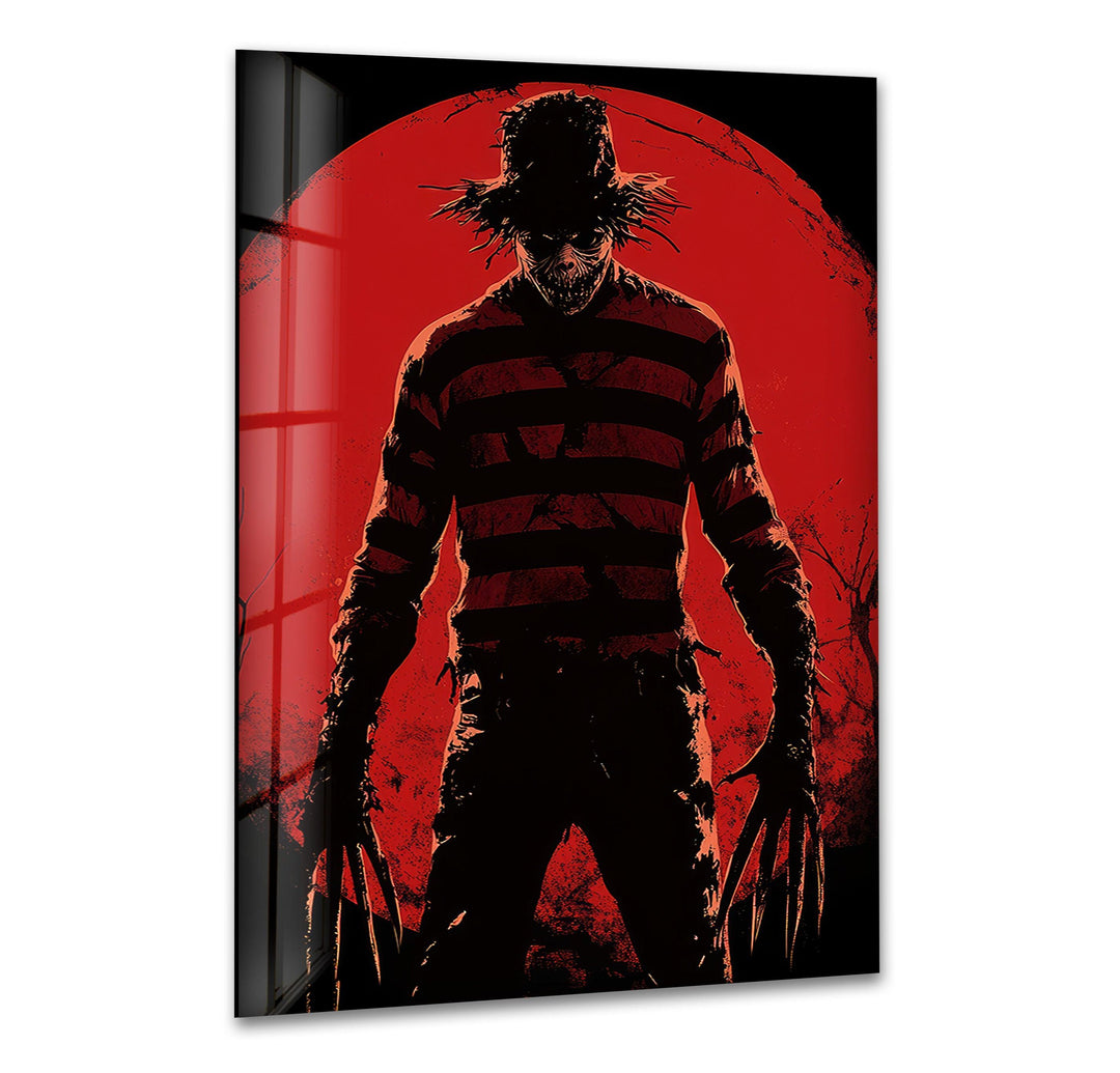 Nightmare on Elmstreet Art Glass Wall Art glass image printing, glass prints from photos

