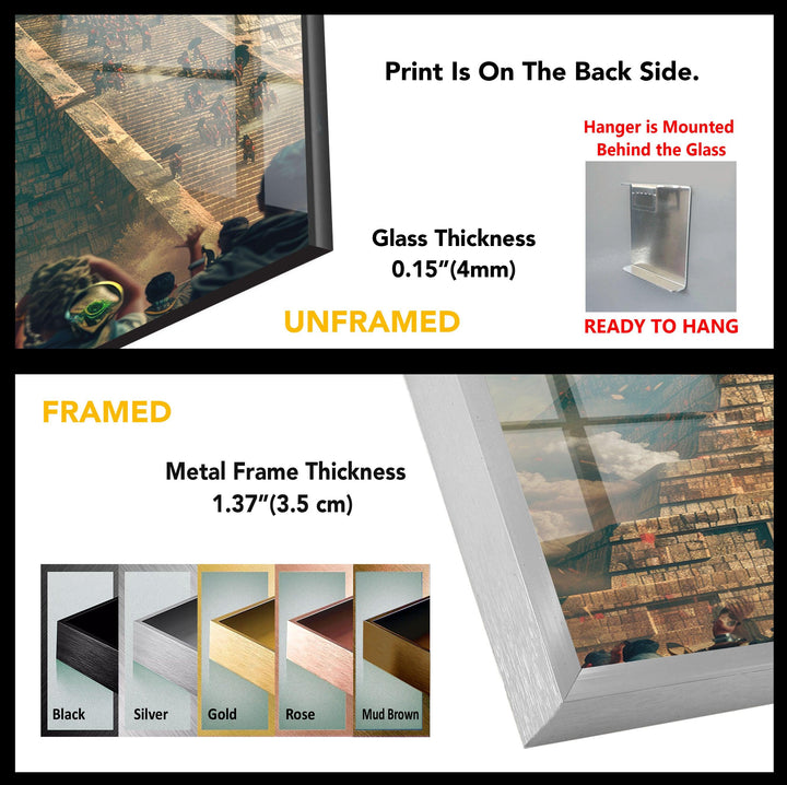 One Eye Monster Tempered Glass Wall Art - MyPhotoStation