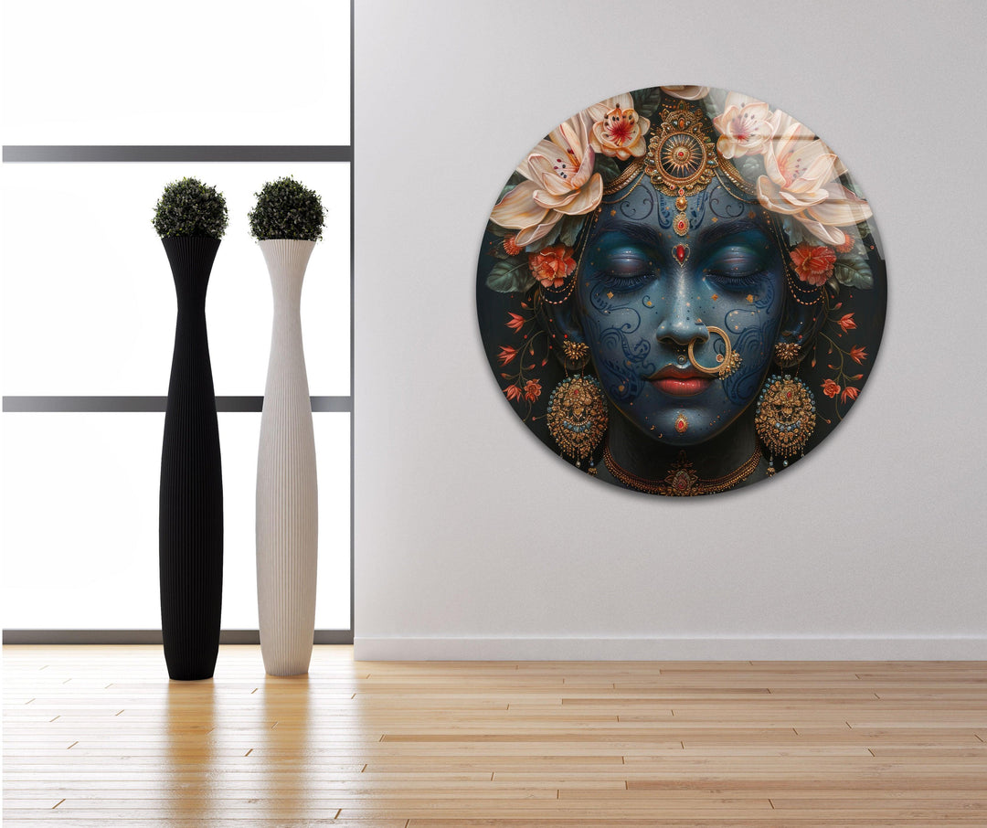 Painting of Goddess Durga Wall Art Near Me for Home