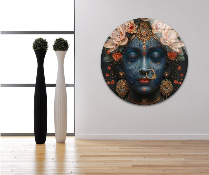 Painting of Goddess Durga Wall Art Near Me for Home