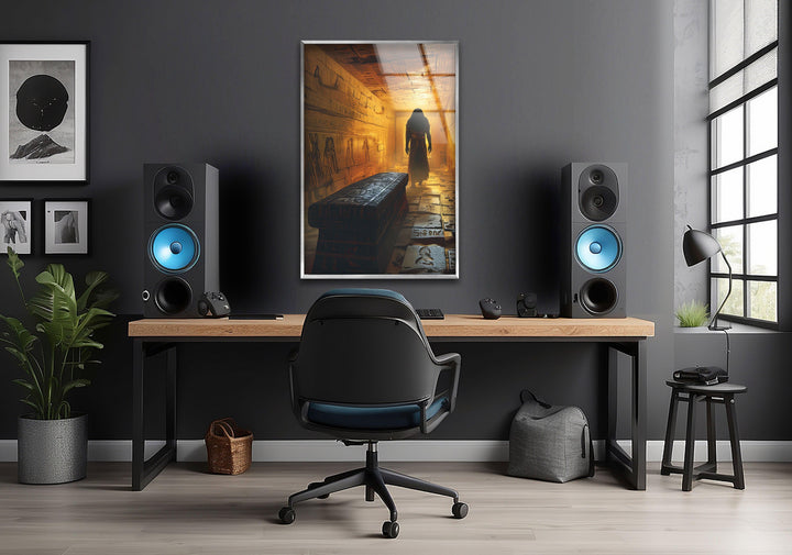 Pharaoh Tomb Tempered Glass Wall Art - MyPhotoStation