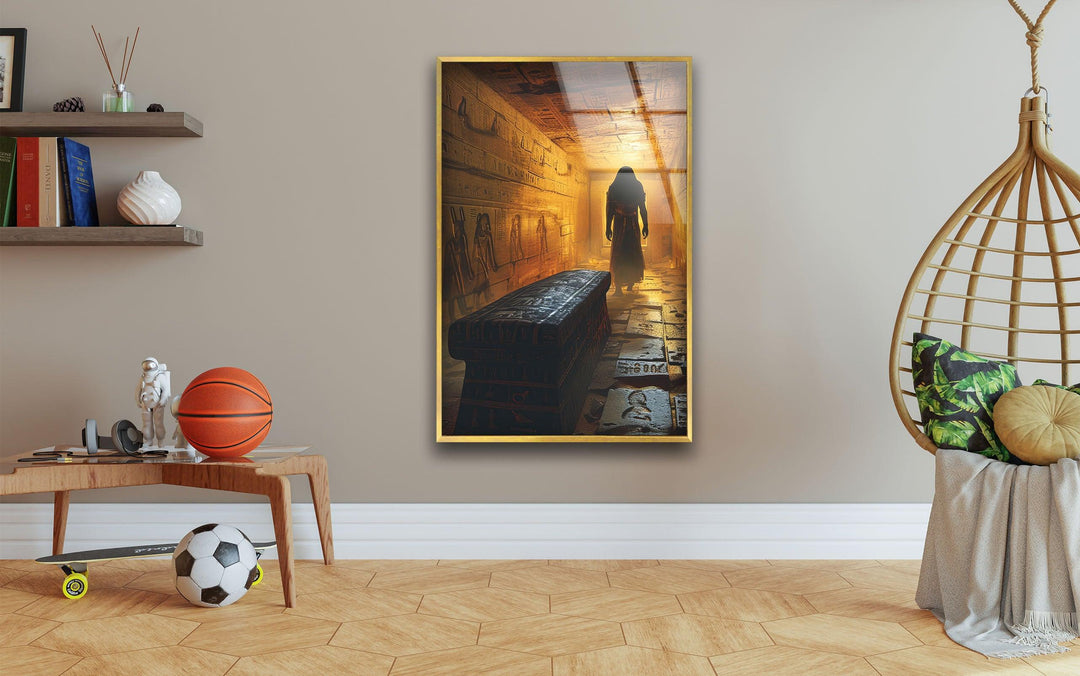 Pharaoh Tomb Tempered Glass Wall Art - MyPhotoStation