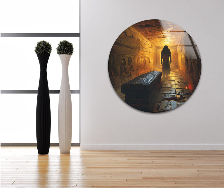 Pharaoh Tomb Tempered Glass Wall Art - MyPhotoStation