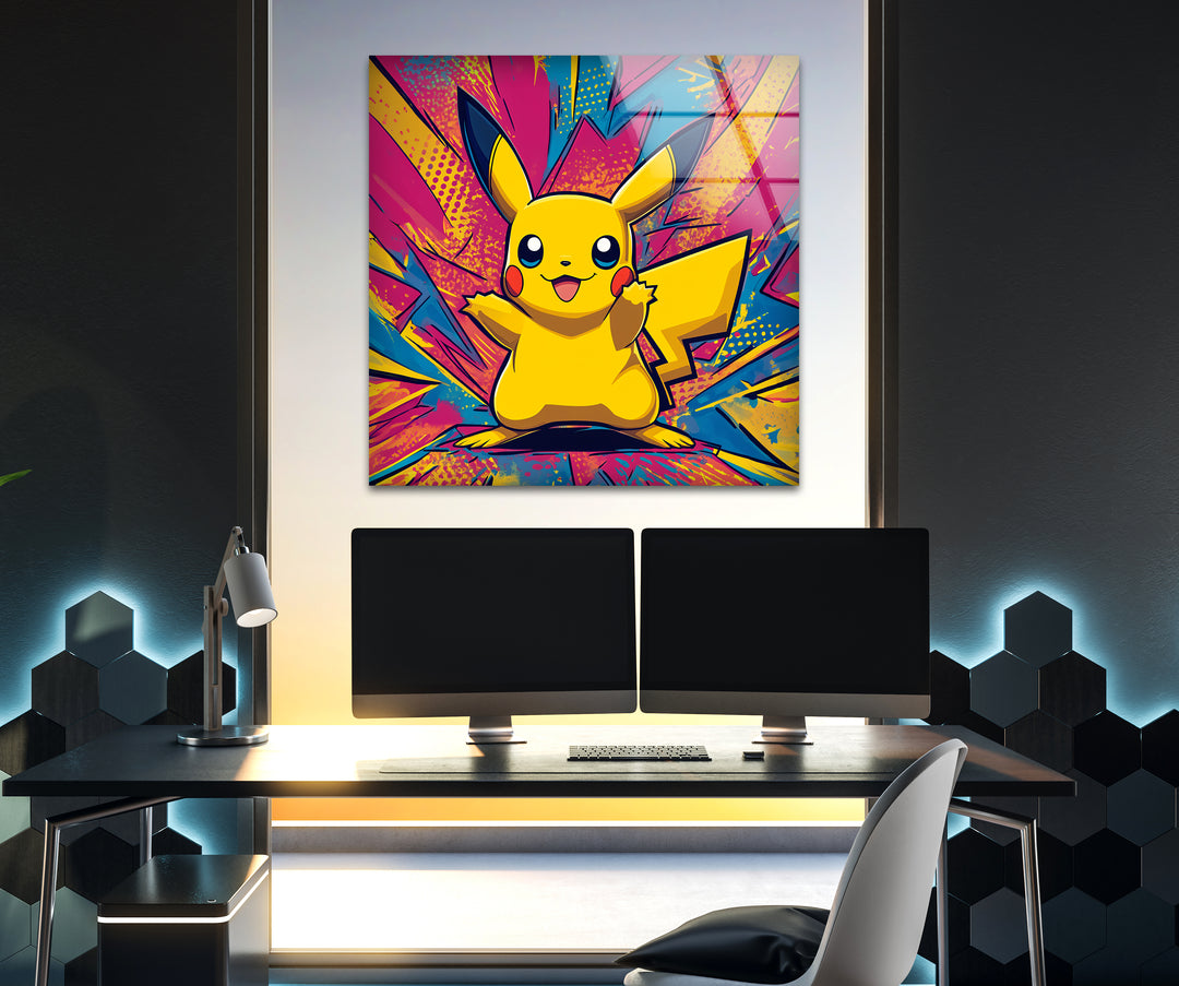 Whimsical cartoon art highlighting expressive characters and a vibrant animation-inspired design
