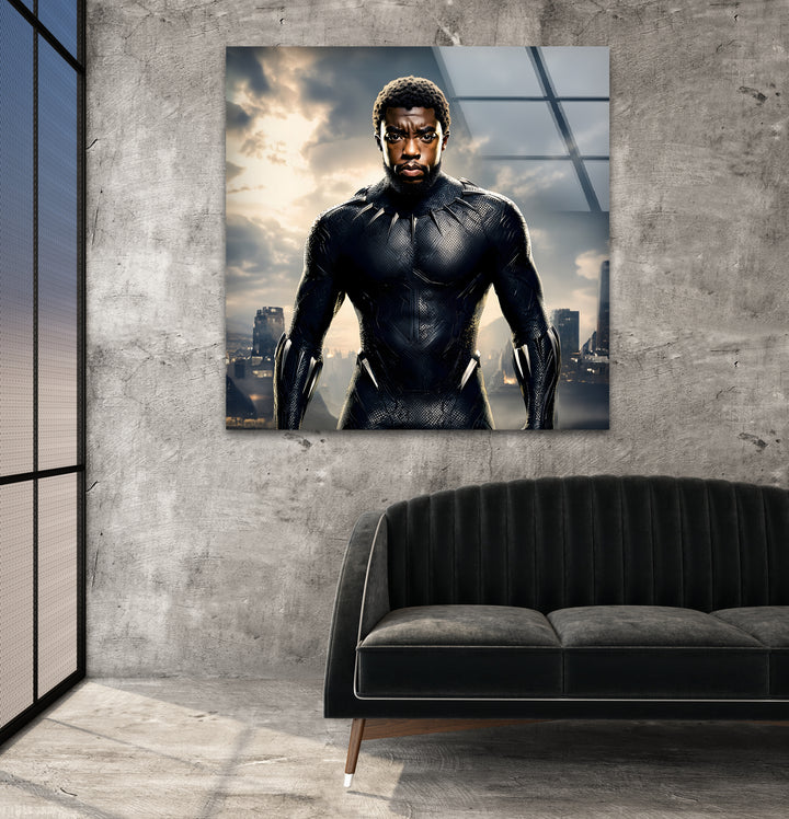Superheroes artwork highlighting famous characters with vivid colors and imaginative details
