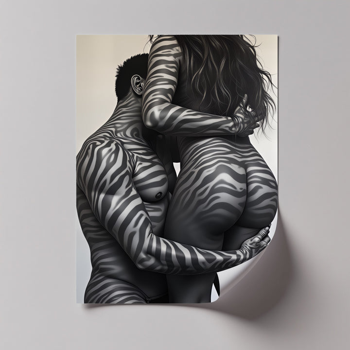 Passionate Connection – Erotic Canvas Print