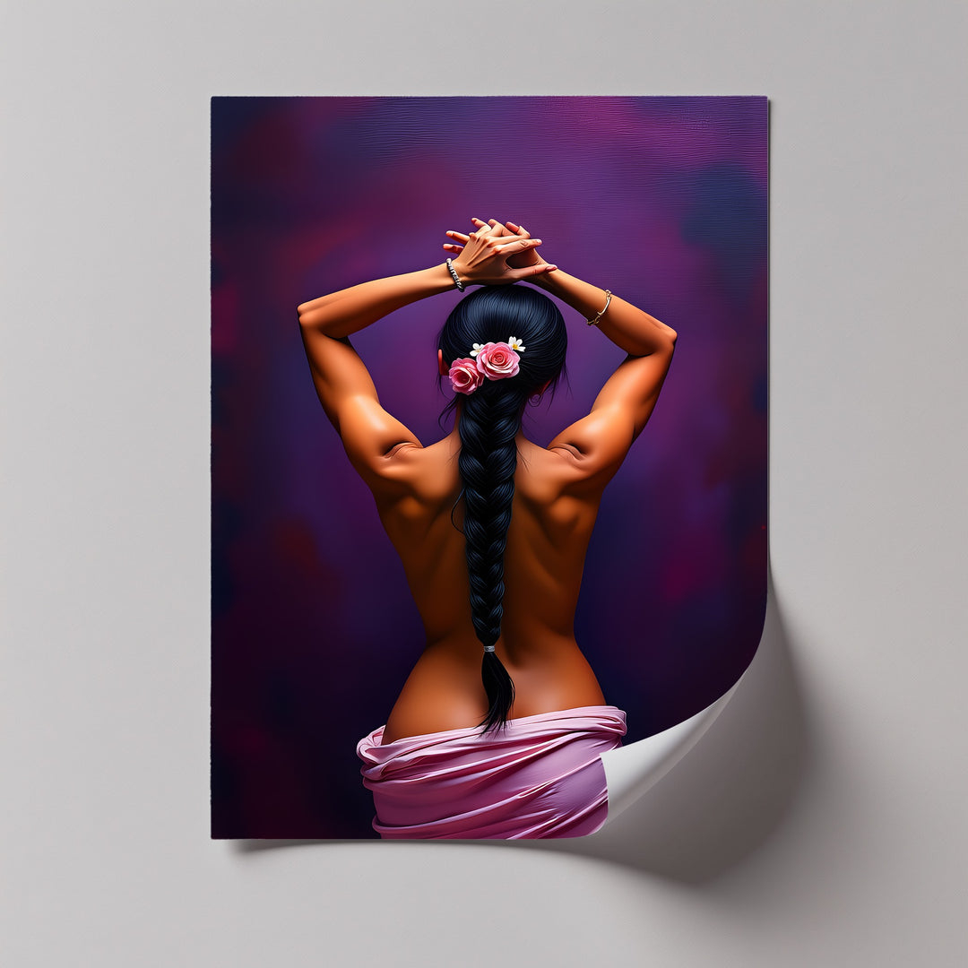 sensual erotic canvas print modern framed wall artwork
