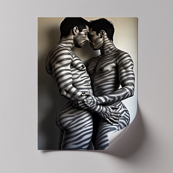 Sensual Bond – Erotic Canvas Print