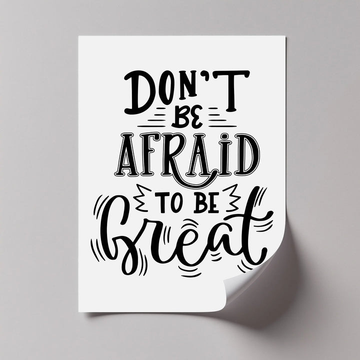 Black and White Inspirational Quote Canvas Print

