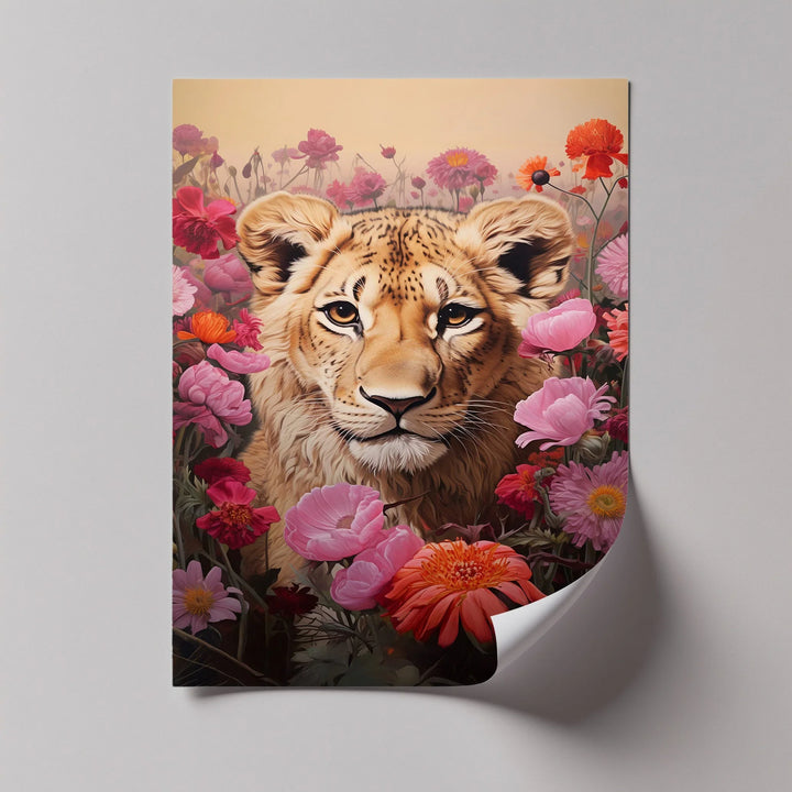 Wild Grace Among Blossoms – Animal Canvas Print - MyPhotoStation