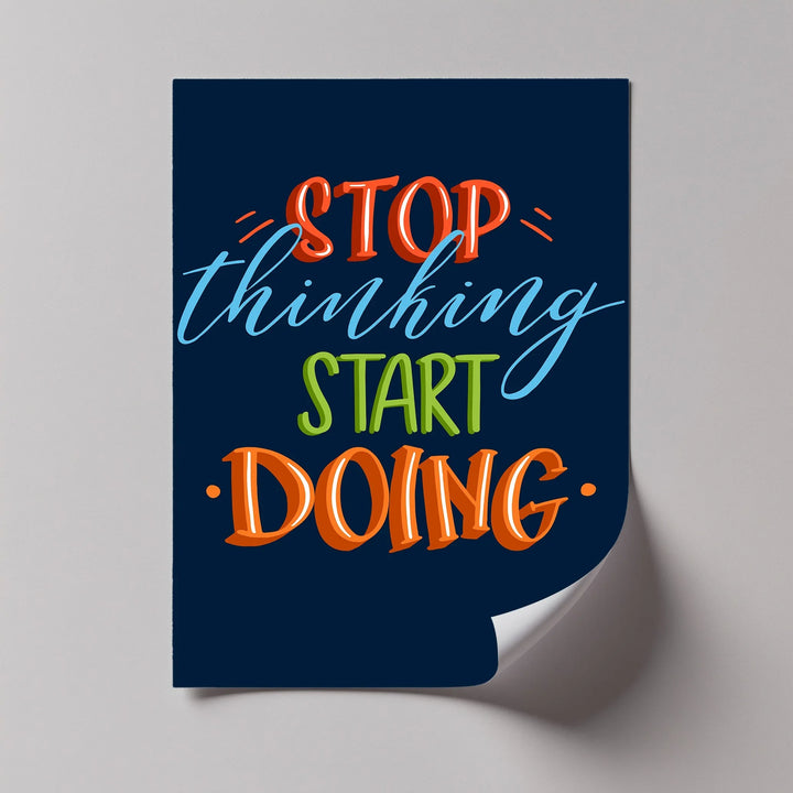 Vibrant Action Quote Wall Art for Bold Interiors

