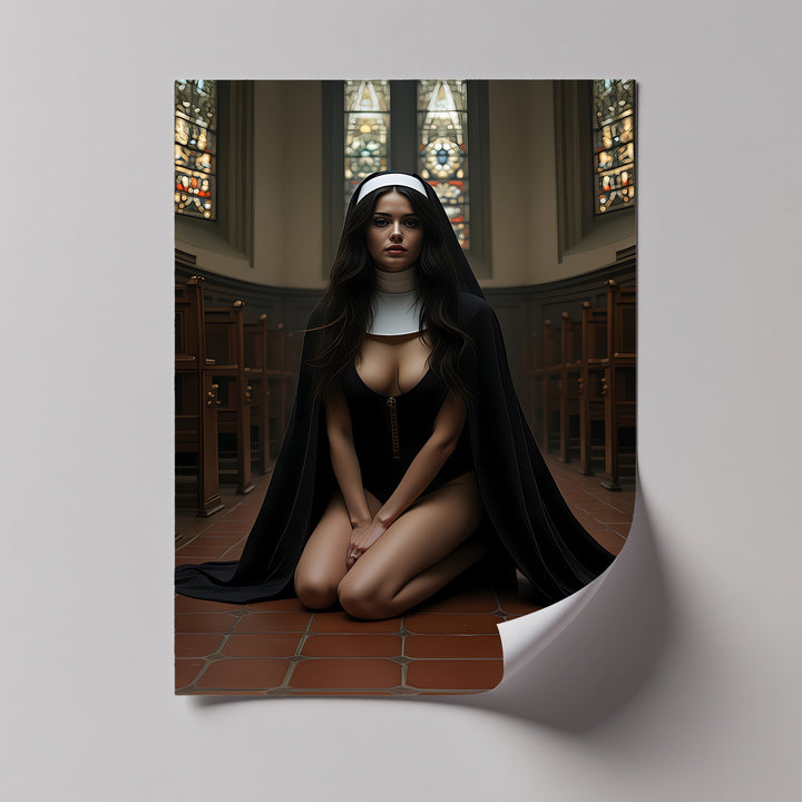 Sacred Temptation – Erotic Canvas Art