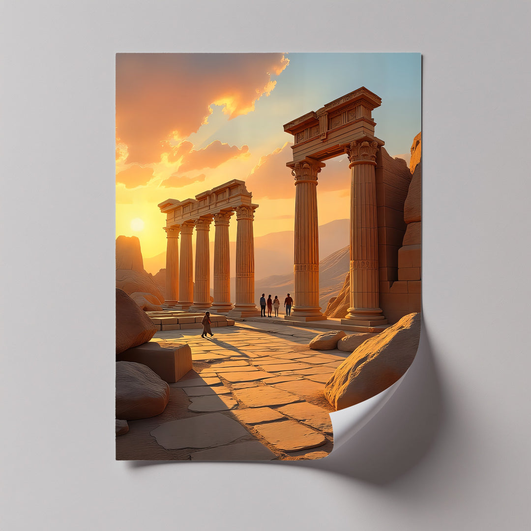 Eternal Guardian – Persian Canvas Art