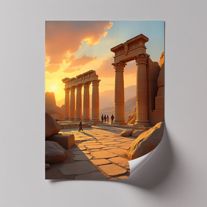 Eternal Guardian – Persian Canvas Art