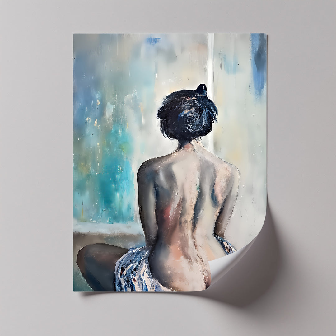 Serene Solitude – Erotic Canvas Print