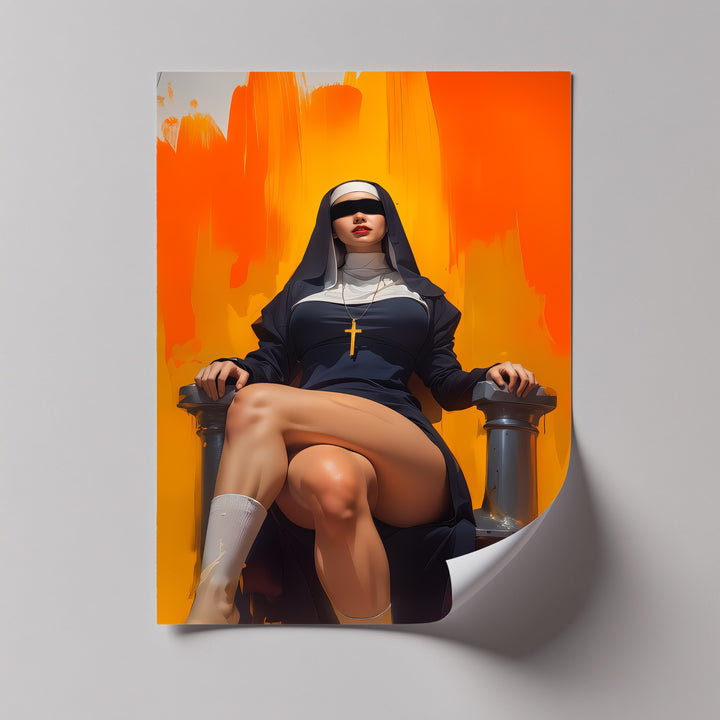 Divine Provocation – Erotic Canvas Wall Art | Framed Canvas Prints