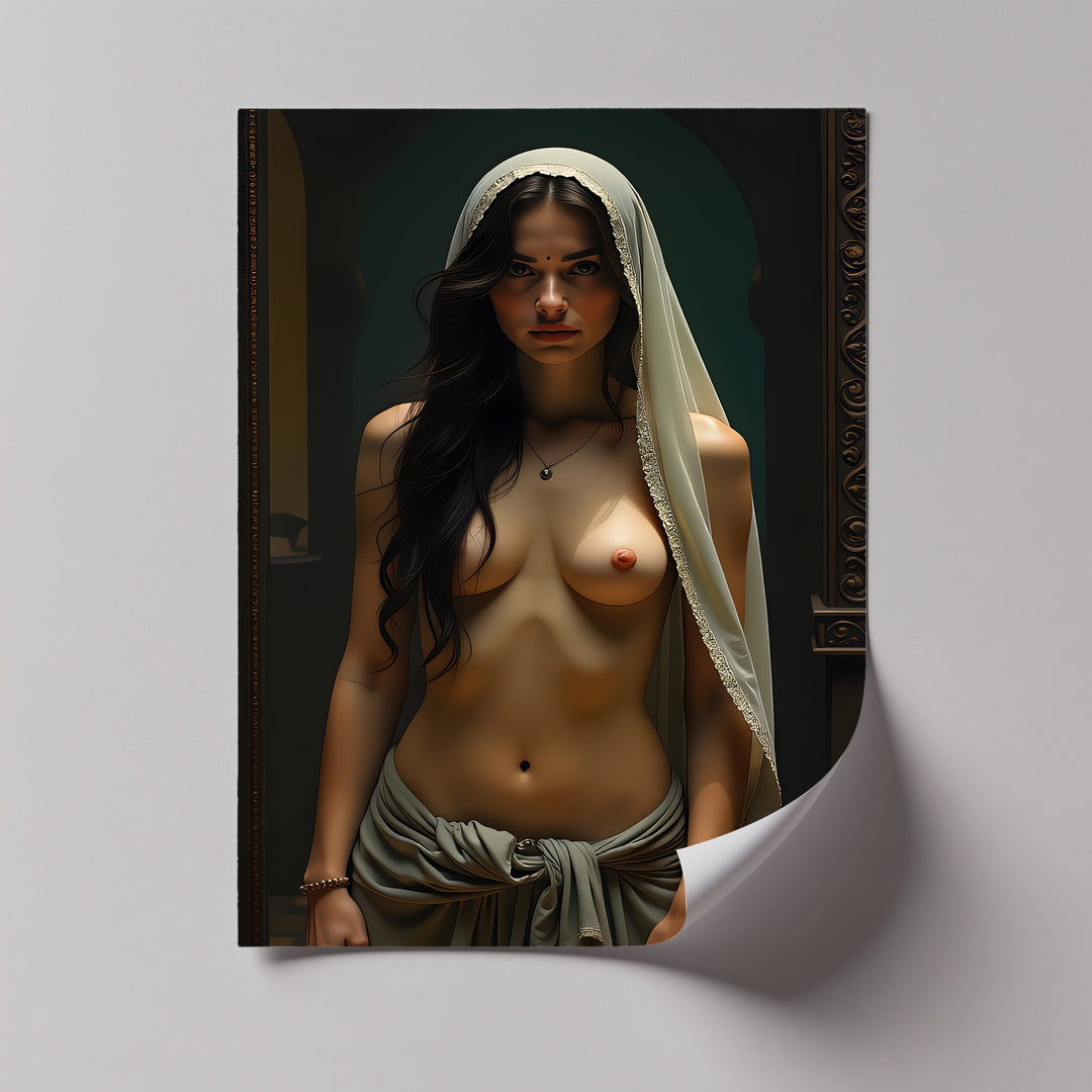 Mystic Veil – Erotic Canvas Wall Art | Biggest Canvas