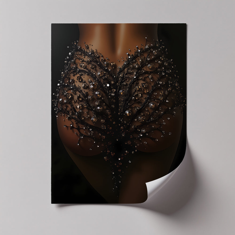 elegant framed canvas prints abstract sensual art bedroom wall art