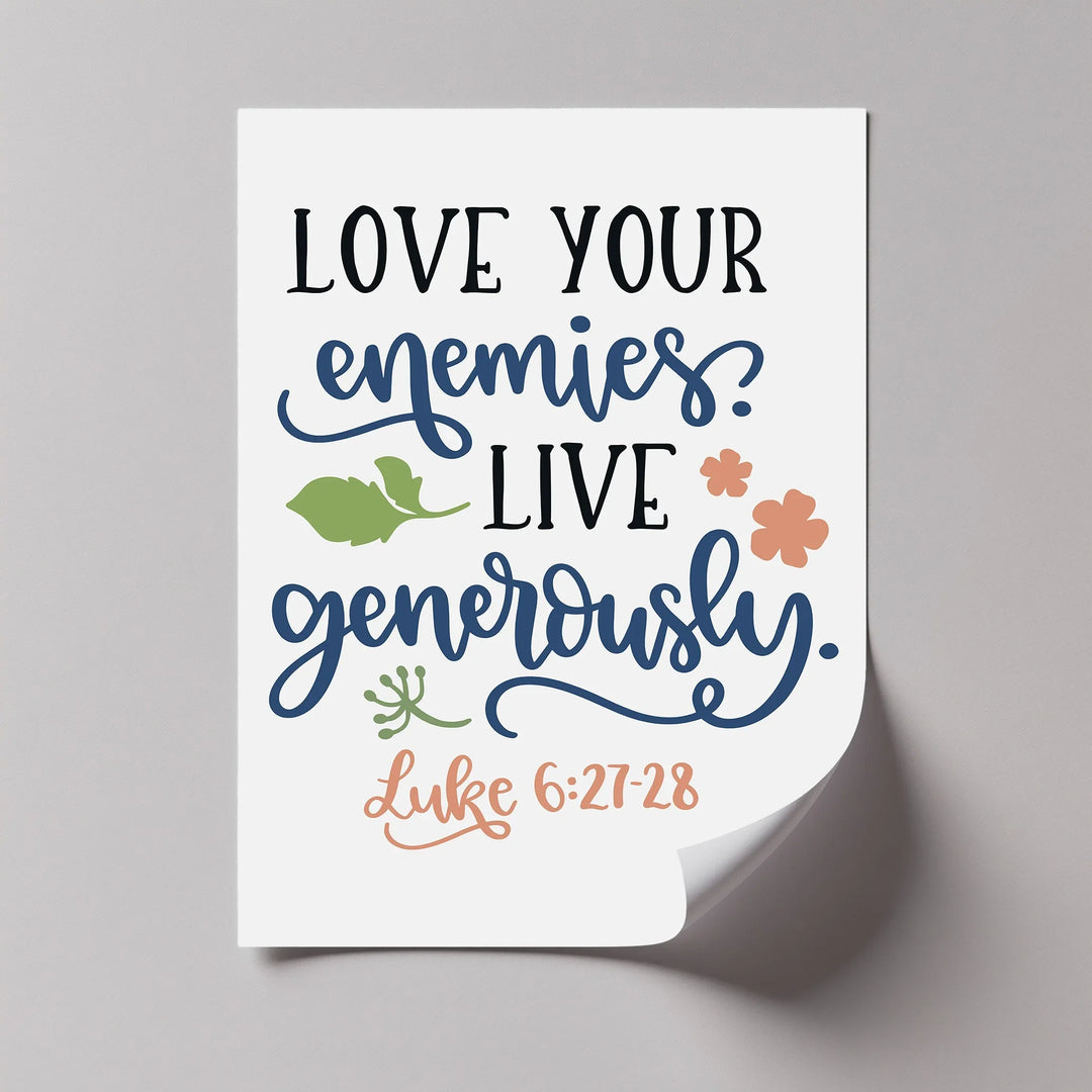 Inspirational scripture artwork for home


