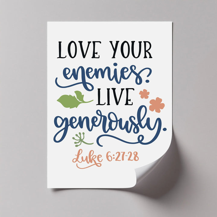 Inspirational scripture artwork for home

