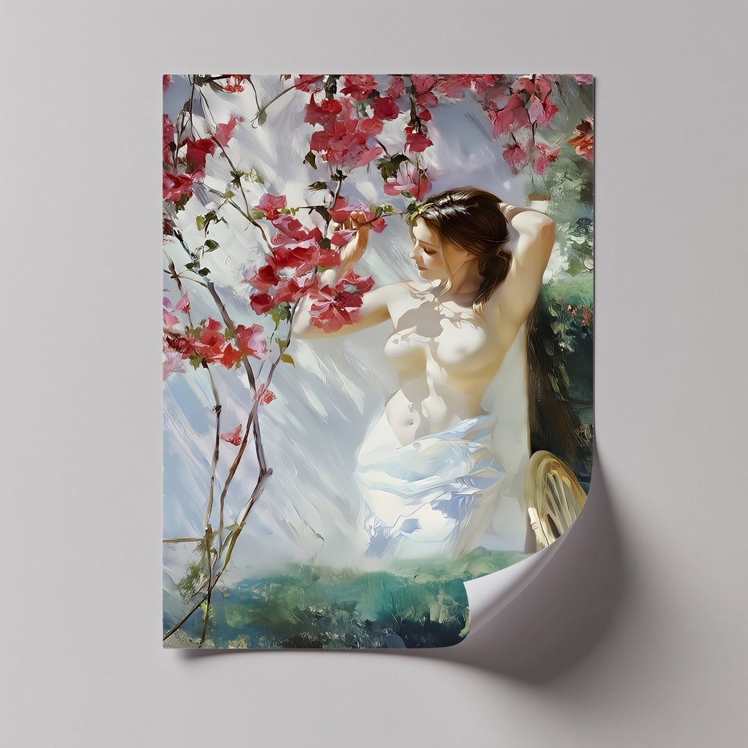 Whispers of Spring – Erotic Canvas Print