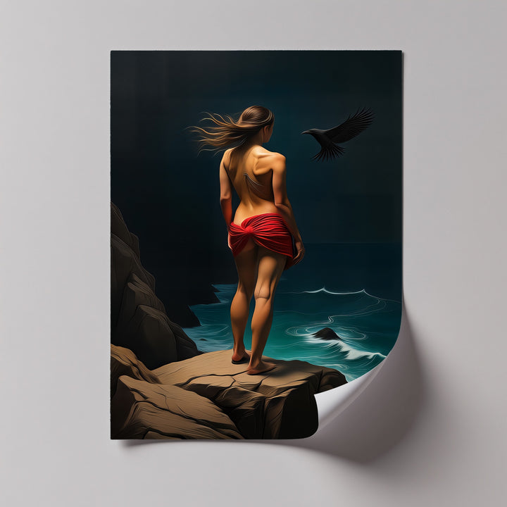 Messenger of the Deep – Sexy Canvas Wall Art | Framed Art