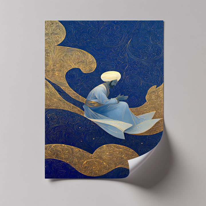 Celestial Reverence – Persian Canvas Print