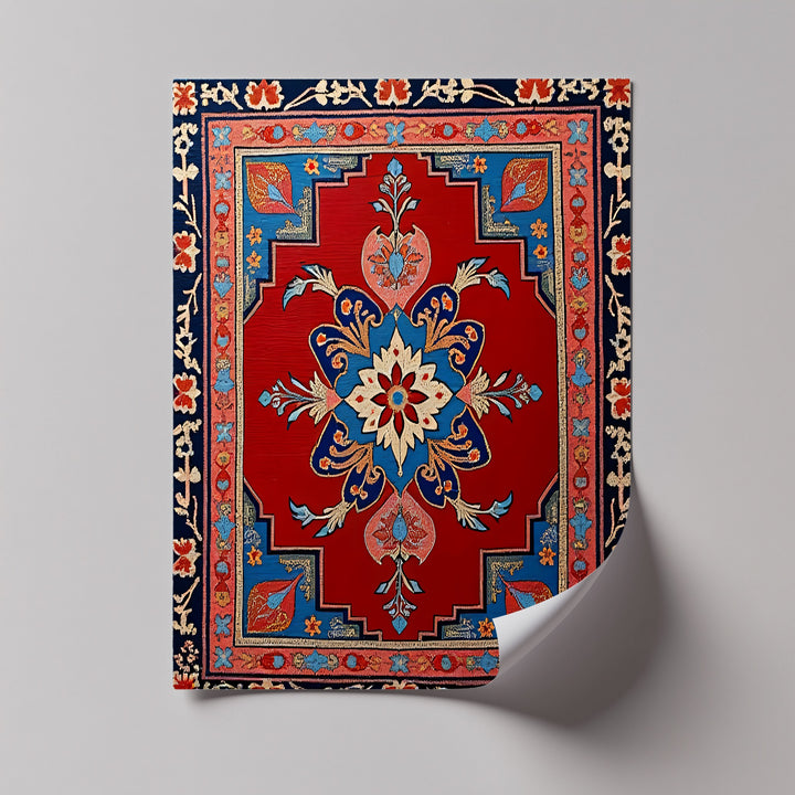 Royal Elegance Medallion – Persian Canvas Print