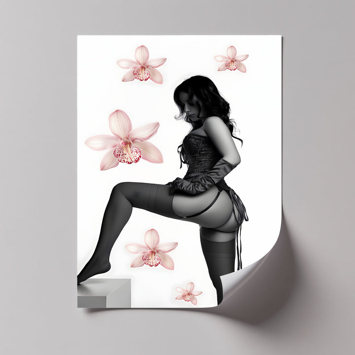 Velvet Desire – Erotic Canvas Print