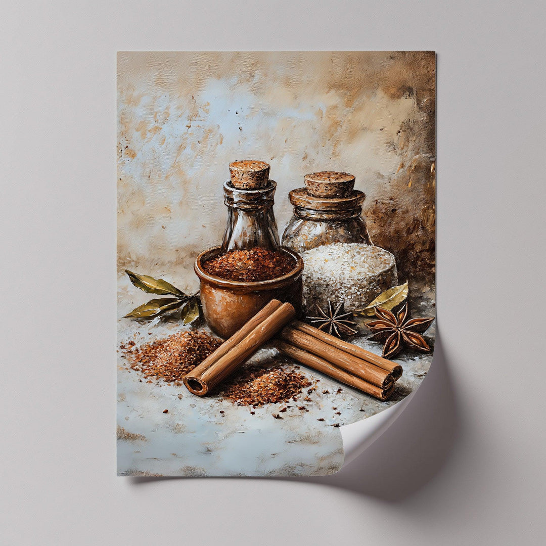 Cinnamon & Spice – Kitchen Canvas Print - MyPhotoStation