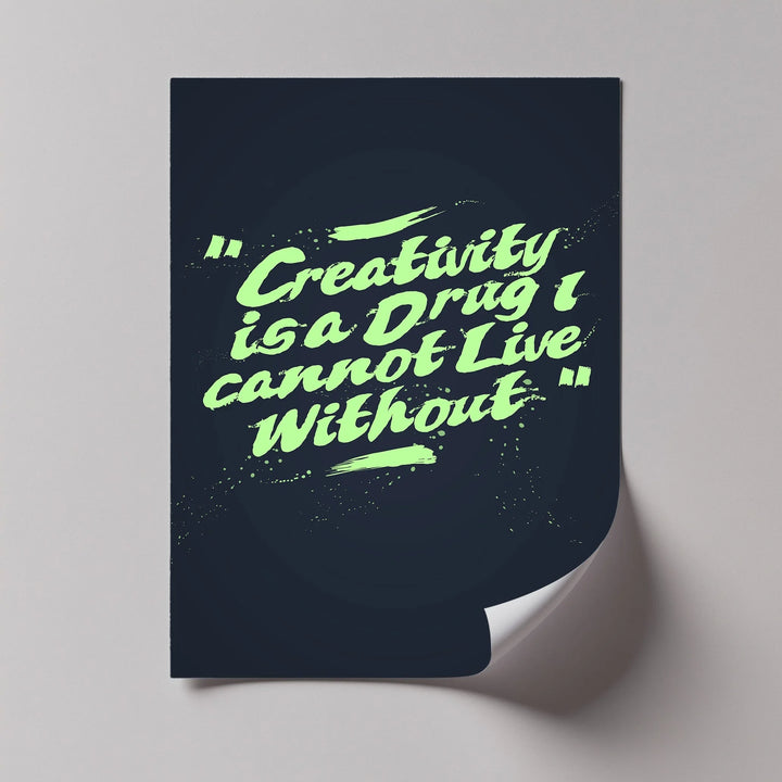 Bold Creative Quote Wall Art for Artists and Makers


