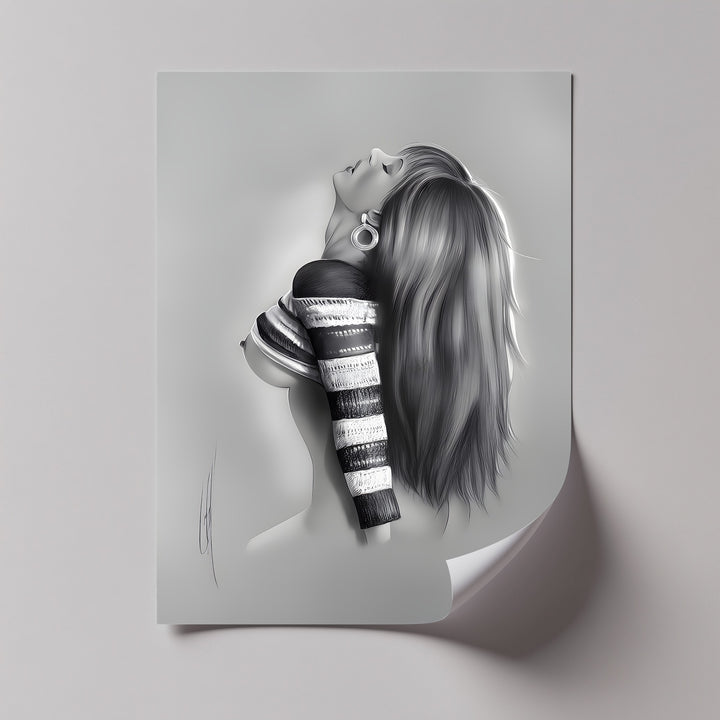 Midnight Ecstasy – Erotic Canvas Print