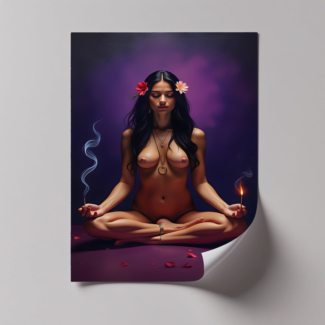 Sacred Awakening – Spiritual Sex Canvas Wall Art | Framed Art