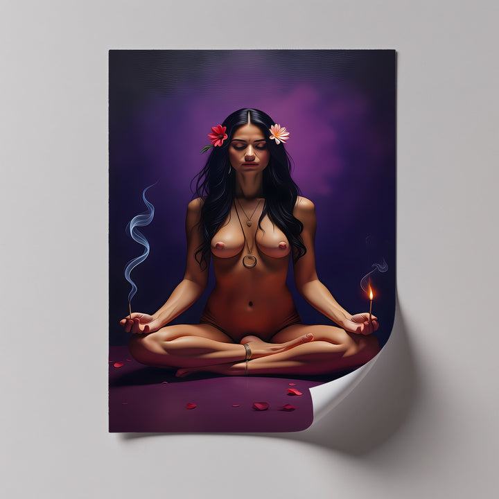 Sacred Awakening – Spiritual Sex Canvas Wall Art | Framed Art