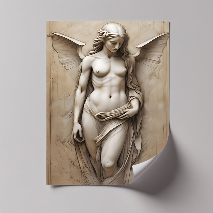 Ethereal Grace – Erotic Canvas Print