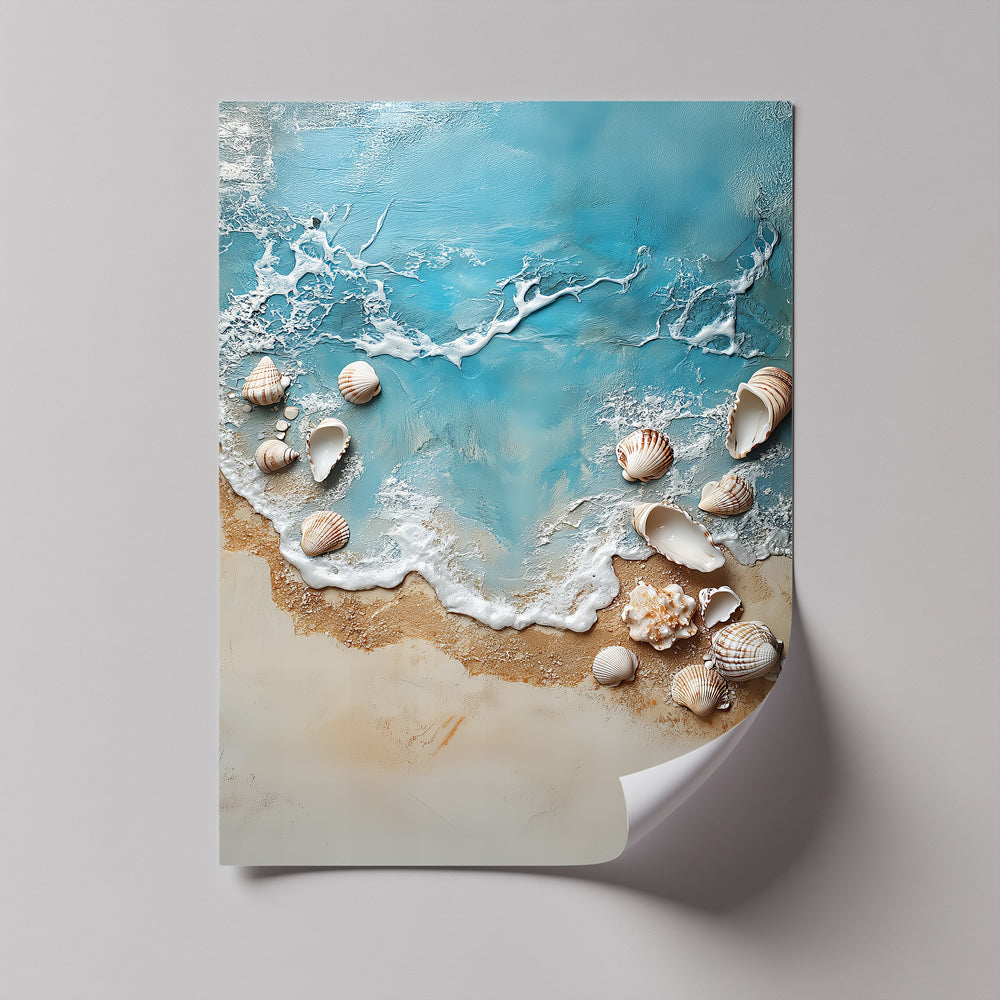 A tranquil shoreline captured in crisp detail – perfect as a photo canvas.

