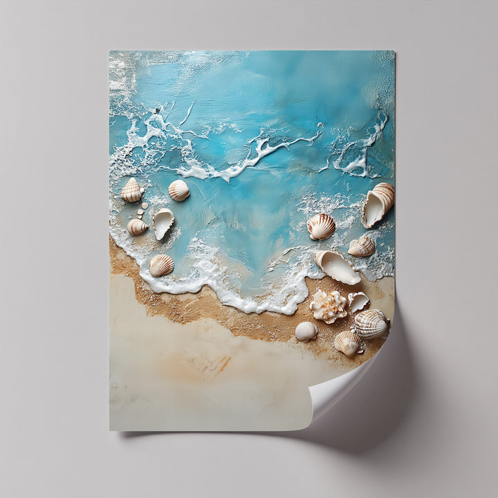 A tranquil shoreline captured in crisp detail – perfect as a photo canvas.

