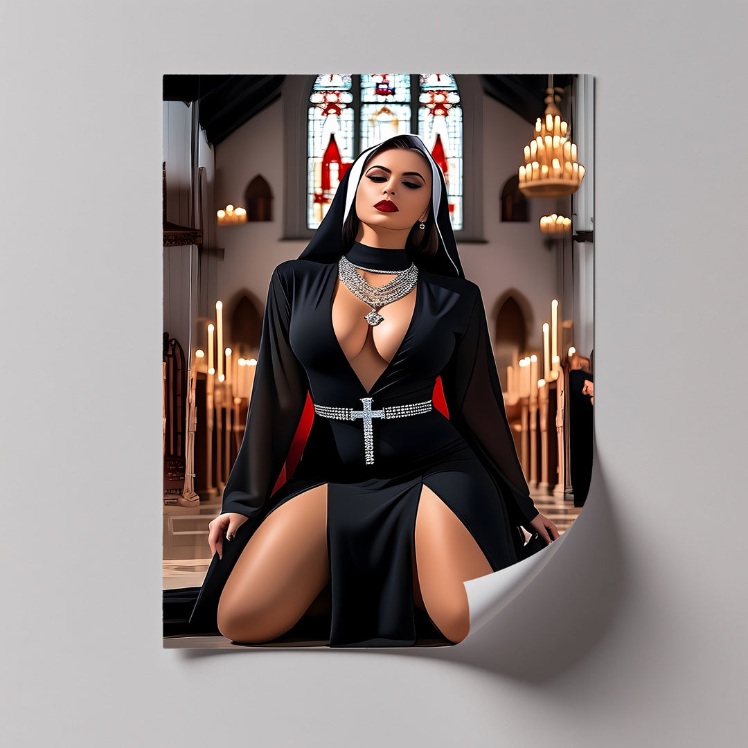 Sacred Temptation – Erotic Canvas Art