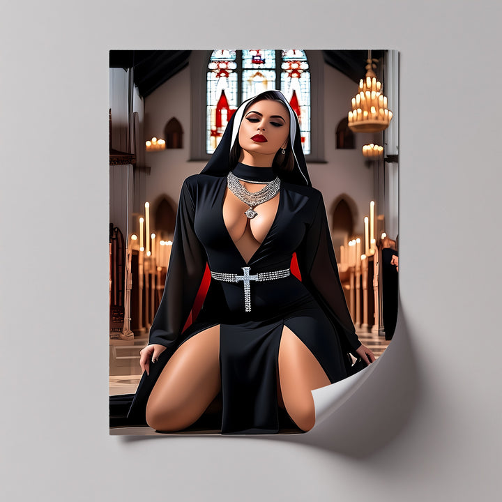 Sacred Temptation – Erotic Canvas Art