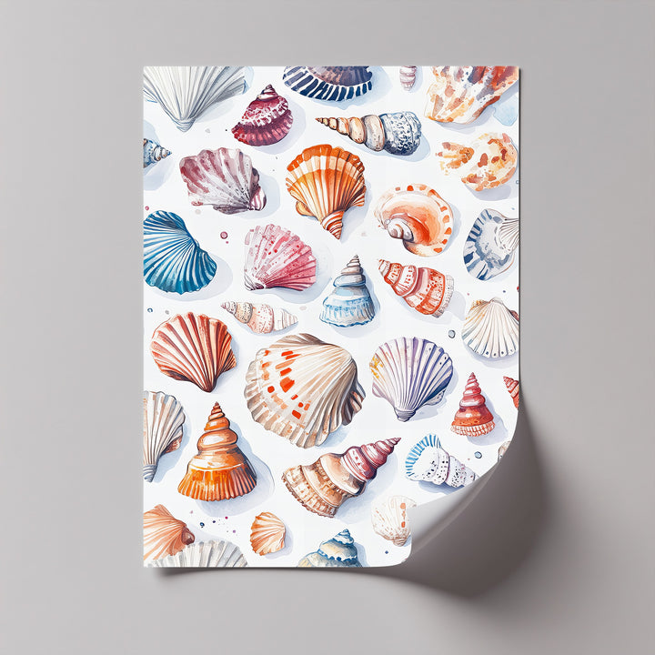 Perfect for bathrooms or beach houses, this playful canvas art brightens any space.

