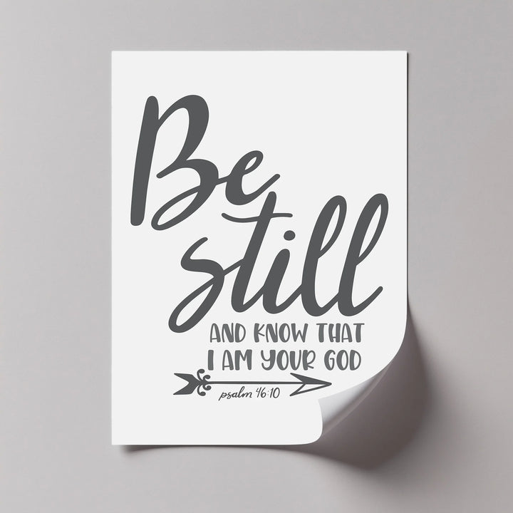 Religious scripture canvas for home or prayer room

