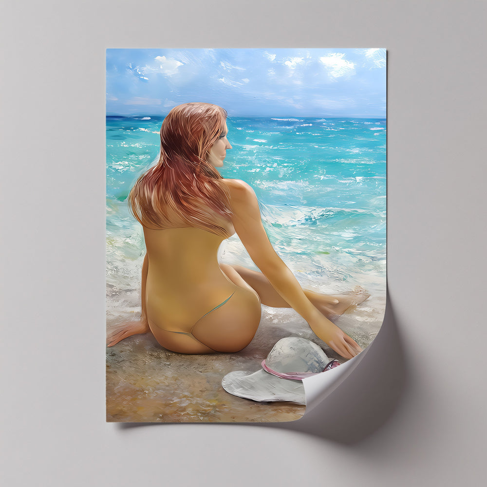 sensual erotic canvas print modern framed wall art
