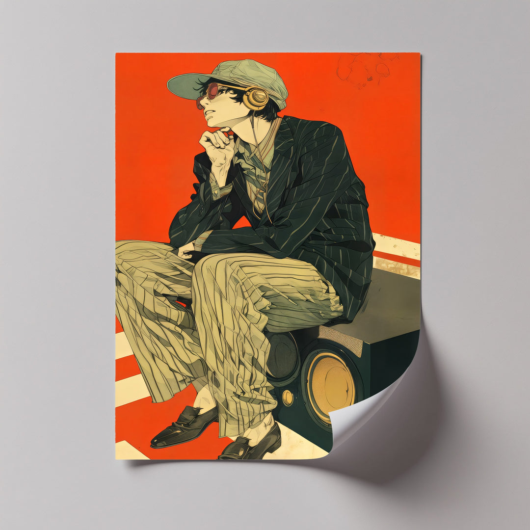 Sound Style – Retro Street Vibe Canvas Print