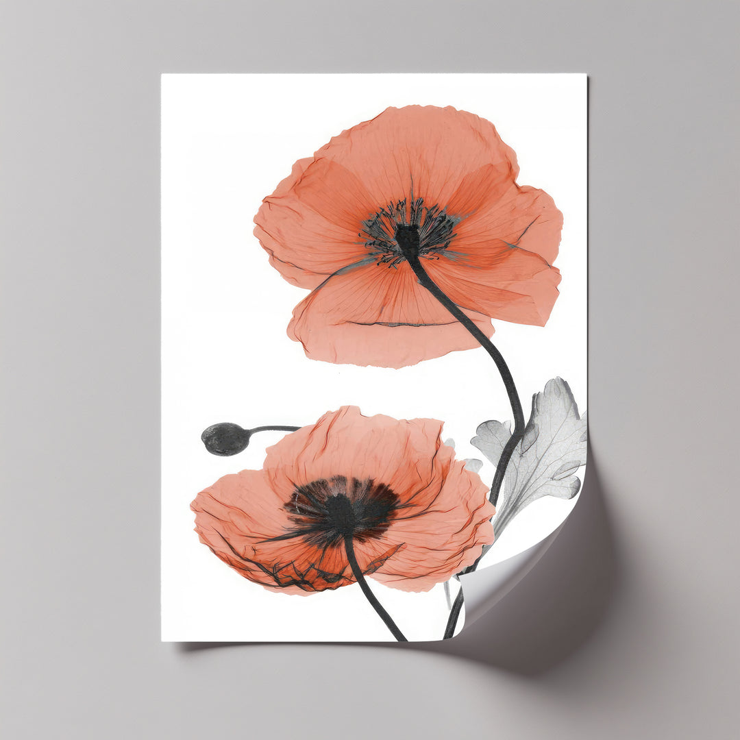 Winterliche Ruhe – Japanische Frau im blauen Kimono, Leinwanddruck | Gerahmtes Kunstwerk