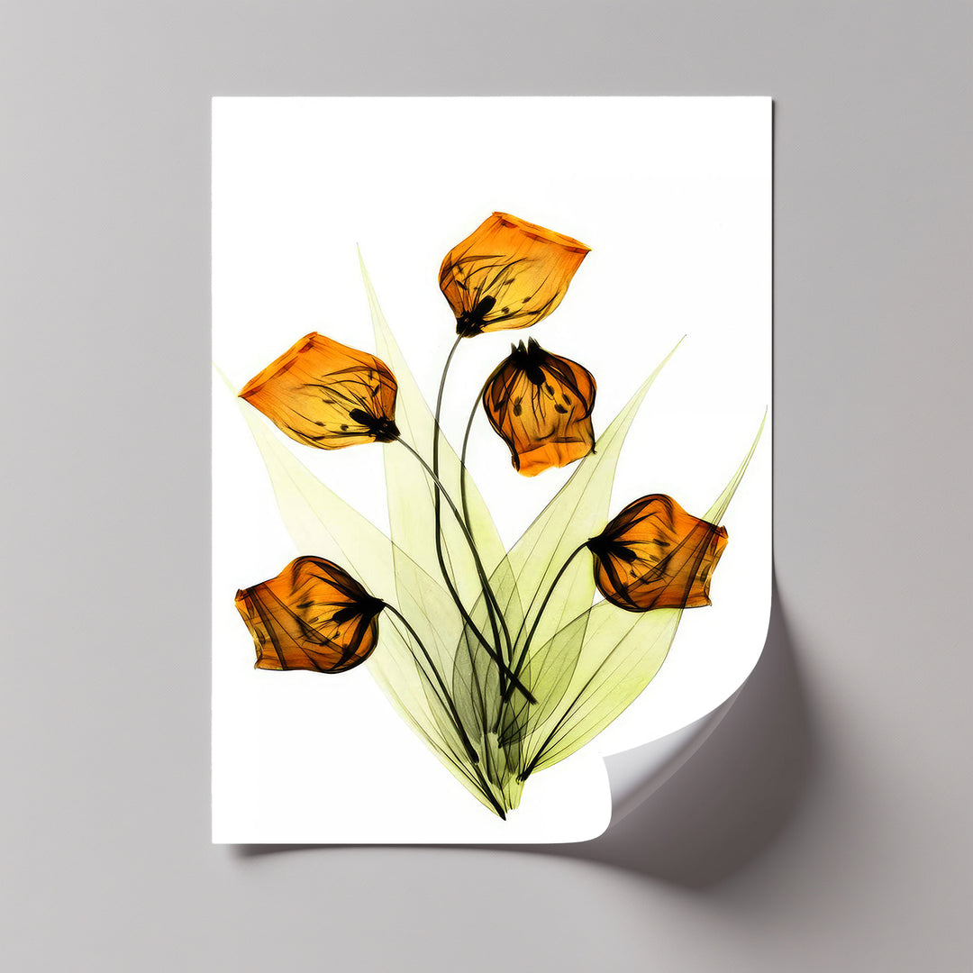 Winterliche Ruhe – Japanische Frau im blauen Kimono, Leinwanddruck | Gerahmtes Kunstwerk