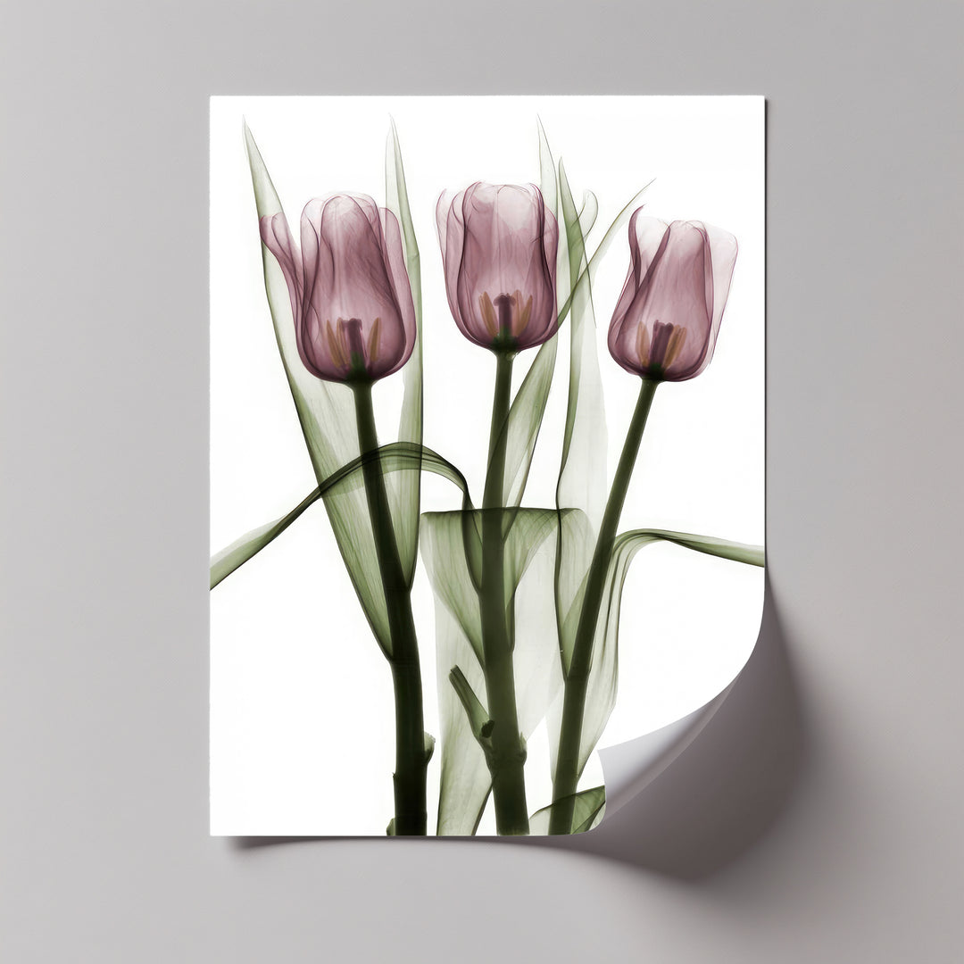 Winterliche Ruhe – Japanische Frau im blauen Kimono, Leinwanddruck | Gerahmtes Kunstwerk