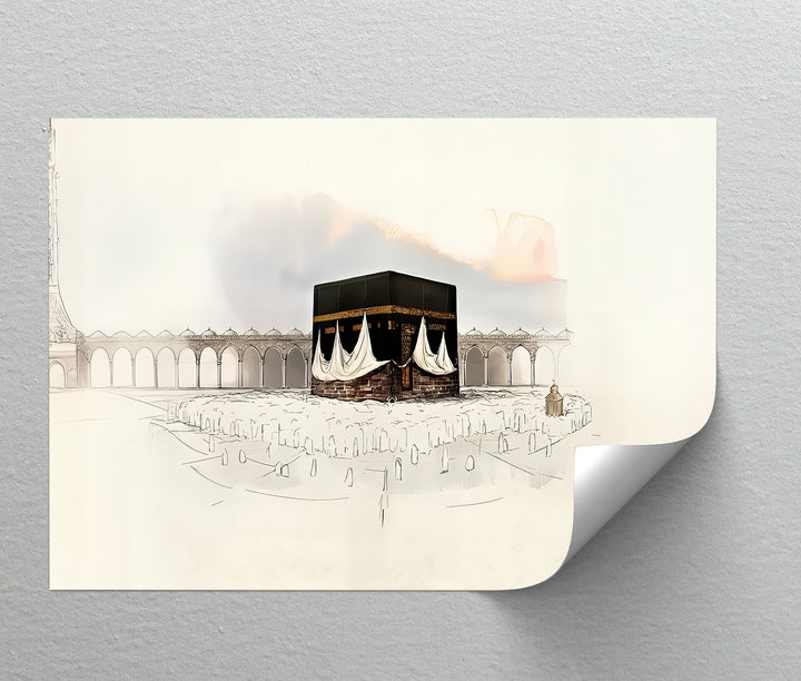 The Kaaba – Sacred Islamic Wall Art