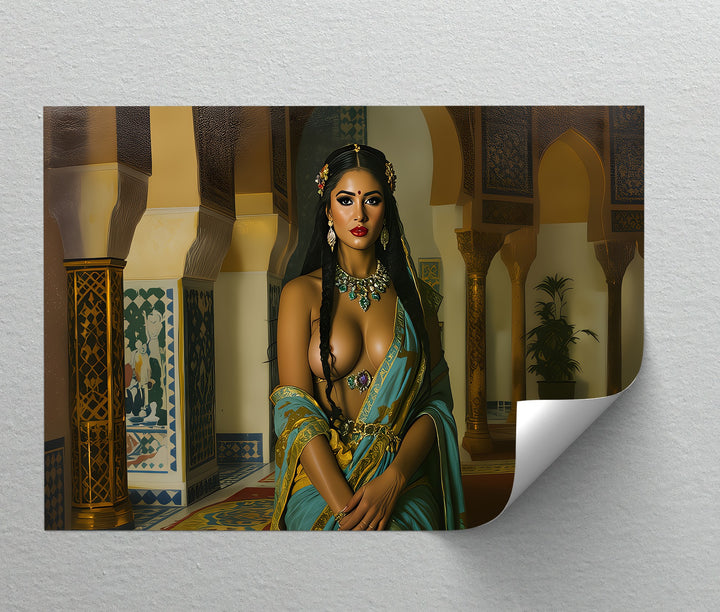 Jewel of the Palace – Erotic Canvas Wall Art | Oversized Wall Art