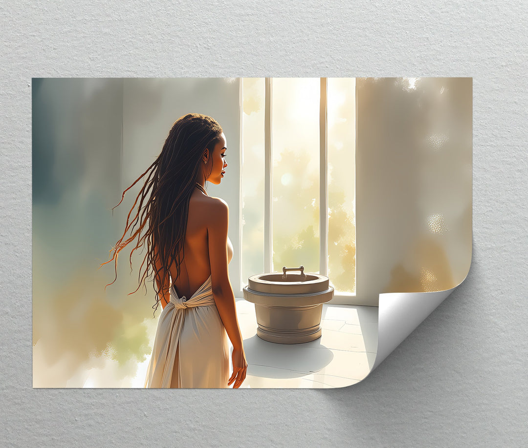 Morning Ritual - Erotic Canvas Print | Framed Wall Art