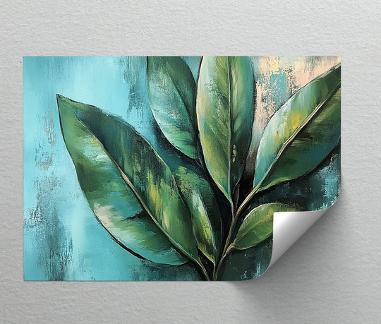 Verdant Energy – Tropical Banana Leaf Canvas Print - MyPhotoStation